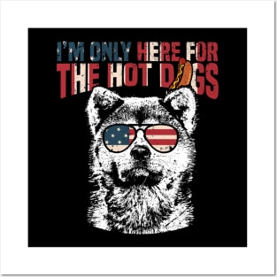 Akita Shirt Funny 4th of July Posters and Art